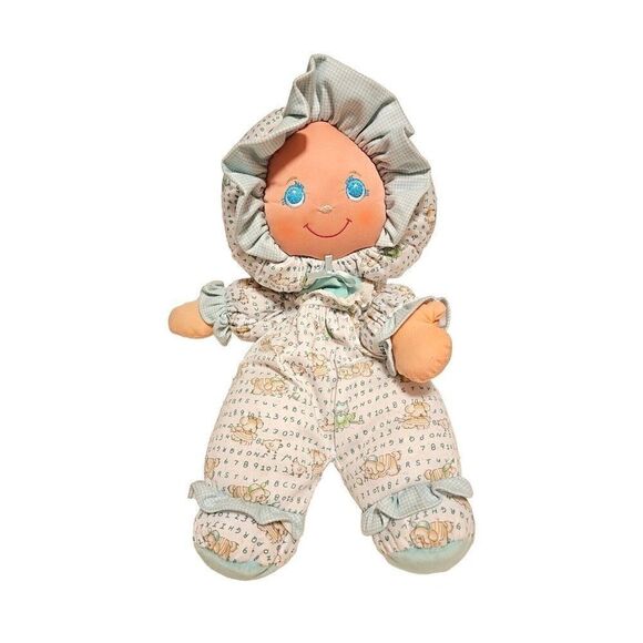 18" BIG VINTAGE 1994 LITTLE DARLINS BABY STUFFED ANIMAL PLUSH TOY DOLL SOFT - Picture 1 of 5